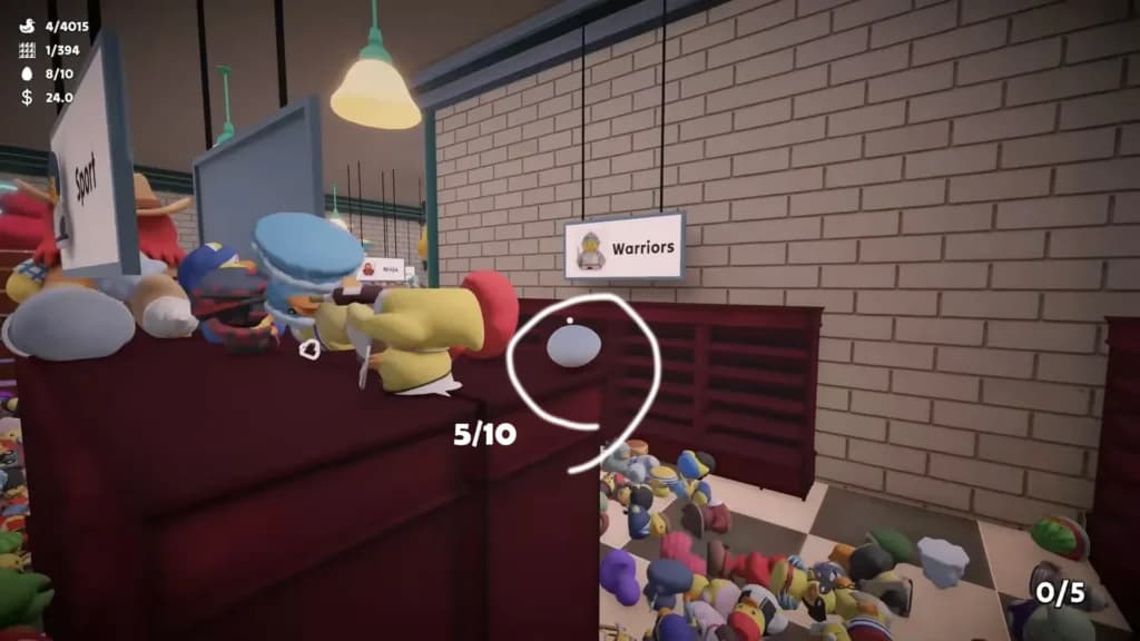 Egg 5: Cowboy shelf top