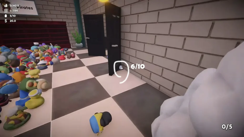 Egg 6: Office door corner